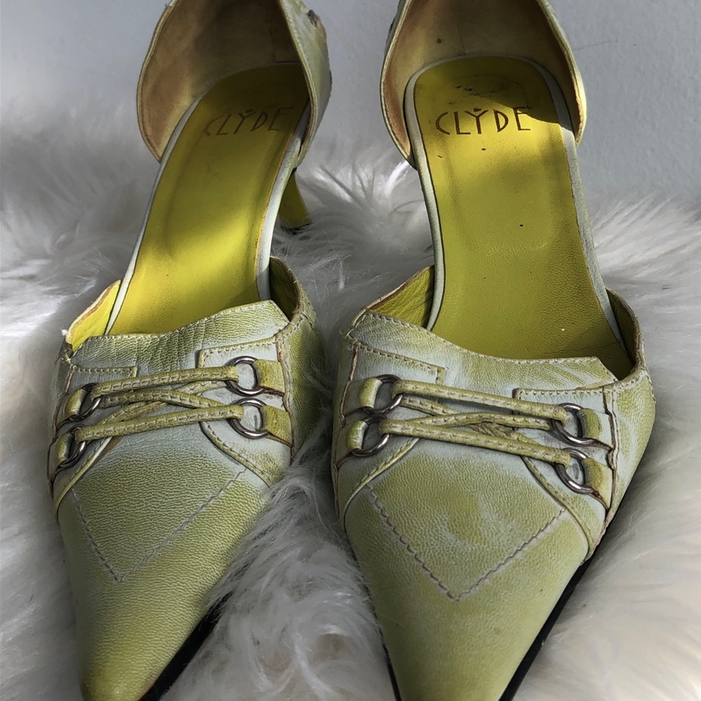 Green heels